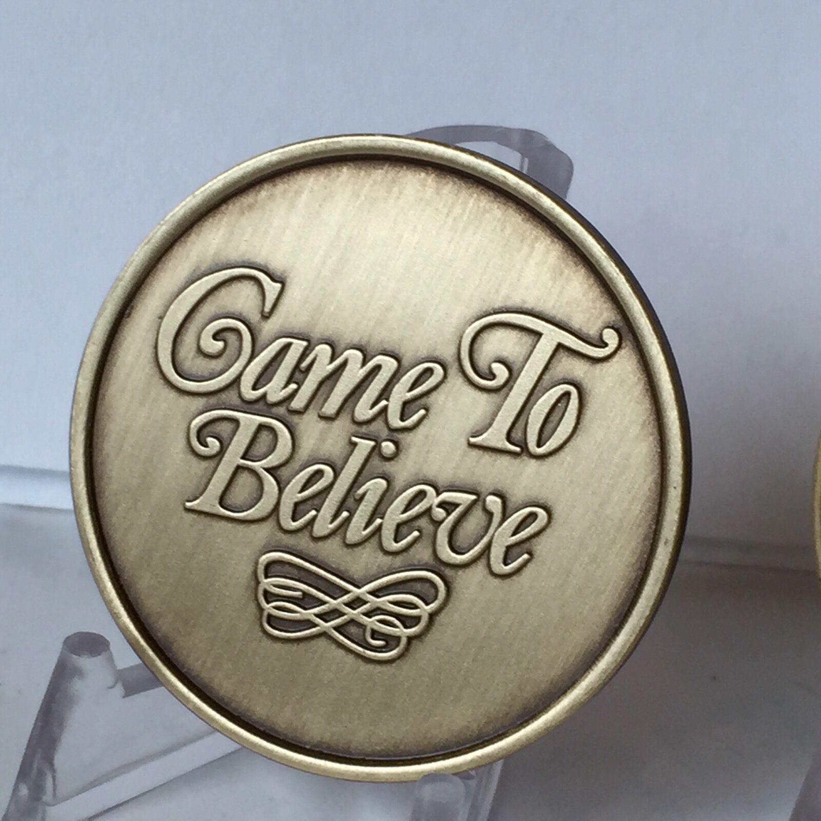 Came To Believe AA Alcoholics Anonymous Medallion Sobriety Chip
