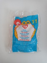 New 1999 McDonalds Happy Meal Toy #11 Ty Teenie Beanie Nook the Husky. - £2.26 GBP