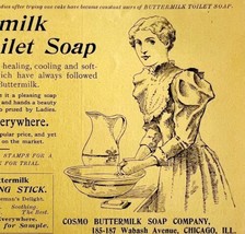 Cosmo Buttermilk Toilet Soap 1894 Advertisement Victorian Hygiene ADBN1k - $14.99