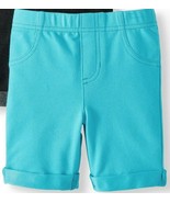 Garanimals 365 Kids Girls Knit Denim Pull On Bermuda Shorts Size 6 Neptu... - $203.18 MXN