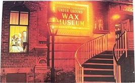 Tussaud&#39;s Under Ground Wax Museum, Atlanta, Georgia vintage postcard - $11.99