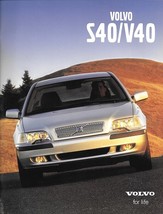 2001 Volvo S40 V40 sales brochure catalog US 01 1.9T - £6.25 GBP