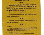 Pauverty Partey Invitation Berkeley California 1930&#39;s Funny Poverty Party - $59.55