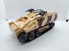 Mega Blocks Lego Sherman M2A3 Tank  Constructed - $39.59