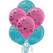 Wreck It Ralph Latex Balloon Bouquet Birthday Party Supplies 6 Printed Pieces - £5.46 GBP