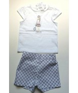 Janie and Jack Girls 12-18 mos Badminton Girl tee &amp; Floral Twill Shorts ... - $54.80 CAD