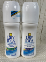 Lot of 2 Dry Idea Advanced Dry Hypoallergenic Fast Drying 72Hr Roll-On Deodorant - £13.82 GBP