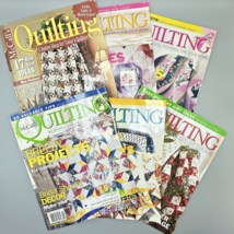 McCall&#39;s Quilting Magazine 2003 Full Year Lot Of 6 Issues With Pattern Sheets - £17.69 GBP