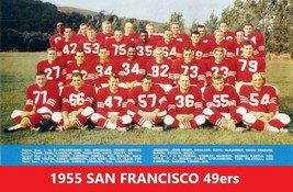 1955 San Francisco 49ers 8X10 Team Photo Football Picture Niners Nfl - £3.90 GBP