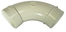 Central Vacuum PVC 90 Degree Elbow Male/Female End 06-0642-05 - £3.29 GBP