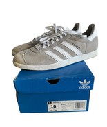 Adidas Gazelle Casual Sneakers Originals IF0917 Grey/White Women&#39;s 10 - $74.25