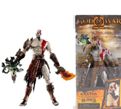 7&quot; NECA God of War 2 II Kratos in Ares Armor W Blades PVC Action Figure - £18.36 GBP