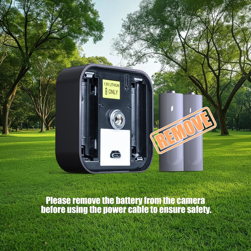 3Pack 26.2Ft/8M Power Cable and Adapter for Blink Outdoor 4(4Th Gen) & (3Rd Gen) Item image 3