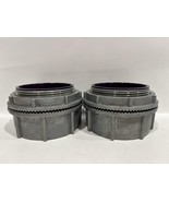 2 PK Dottie WTH300 Insulated WeatherTight Hubs 3" Zinc Die Cast - $95.00