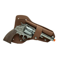 Jesse James Cap Gun Diecast Western Pistol Revolver Cowboy Prop Toy Set - $28.71