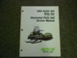 1989 ARCTIC CAT KITTY cat Illustrated Parts &amp; Service Manual OEM 0650-056 - €10,33 EUR