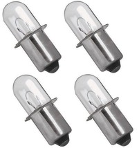(4) 18v Volt Flashlight Replacement Xenon Bulbs for Hitachi 318-767 / UB... - £16.63 GBP
