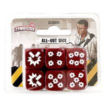 Zombicide 2nd Edition Dice Pack - All Out - £21.55 GBP