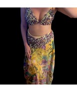 Luxury Beaded Belly Dance Costume: Festival Performance Dress - €212,25 EUR