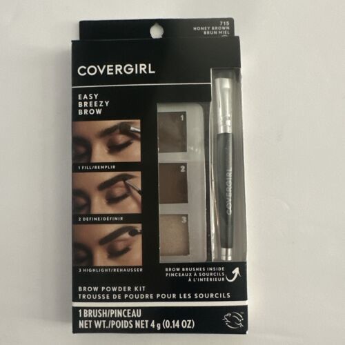 Covergirl Easy Breezy Brow Powder Kit #715 Honey Brown. - $6.71