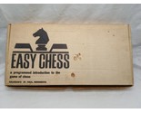 Easy Chess Calhouns St Paul Minnesota Board Game With Plastic 2-4&quot; Piece... - $55.43