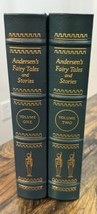 Easton Press Andersen&#39;s Fairy Tales and Stories Volume One and Two 1977 Leather - £78.44 GBP