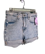 WILD FABLE Size 0 Light Wash HIGHEST RISE SHORTS 2021 Cuffed NWT - $13.98