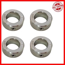 Multi-Purpose 1&quot; Shaft Collar - Set Screw Included, 4-Pack of Steel Collars - $594.57 MXN
