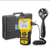 Anemómetro Digital Pro CFM BT-856A, medidor de velocidad del flujo del v... - £62.90 GBP