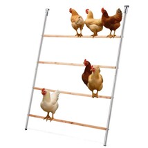 Square Chicken Roosting Perch Chickens Perch for Coop Easy to Assemble &amp;... - $45.00