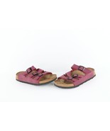 Vintage Birkenstock Womens Size 5 Suede Leather Buckle Strap Sandals Win... - $69.25