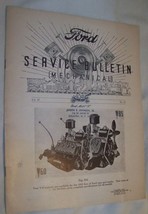 1936 FORD SERVICE BULLETIN MECHANICAL V-8 ENGINE CAR AUTO TRUCK BOOK NEW... - £7.74 GBP