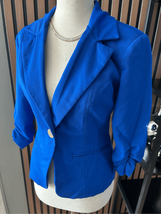 Xoxo blazer 3/4 sleeve work attire casual attire blazer size xs - $19.80