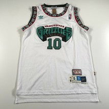 Mike Bibby Jersey Vancouver Grizzles Size S L+2 White Adidas Hardwood Classics - £109.82 GBP