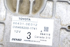 10-14 LEXUS RX350 NAVIGATION CONTROL MODULE E0445 image 11