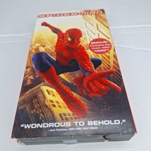 Spider-Man VHS 2002 Tobey Maguire W/ Bonus Music Video Hero | Tested &amp; Works - £4.66 GBP
