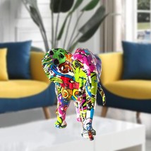 Elephant African Multicolor 35.5*20*24.5 - £149.77 GBP