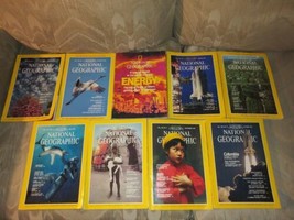Lot 9 1981 National Geographic Vintage Magazines Jan Feb Energy Mar Apr May June - £35.72 GBP