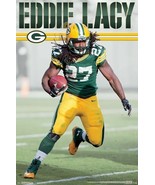 EDDIE LACY ~ RUN 22x34 POSTER Green Bay Packers Football NFL Running Back - £6.86 GBP