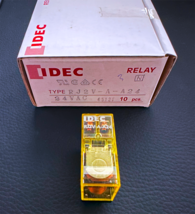 RJ2V-A-A24 IDEC PCB Power Relay 24VAC DPST-NO 8A 29x13x25.5 mm - $8.00