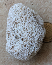 Beach Natural Pebbles Pumice Stone Rock from Israel #1 - £1.46 GBP