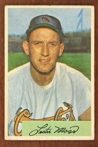 Vintage Baseball Card 1954 Bowman #181 Les Moss Catcher Baltimore Orioles - £7.64 GBP