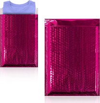 Pink METALLIC Poly Bubble Mailers 7.25x11 / 200 Mailing Padded Envelopes - £87.57 GBP