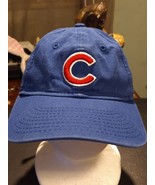 New Era 9Forty Mens Blue MLB Chicago Cubs Adjustable Strapback Hat Baseb... - £11.79 GBP