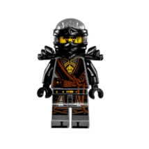 Lego Cole 891727 Black Armor The Hands of Time Ninjago Minifigure C0377 - £7.10 GBP