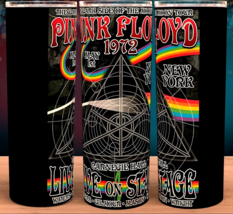 Pink Floyd 1972 Darkside of the Moon Live in NY Cup Mug Tumbler 20oz - £15.76 GBP
