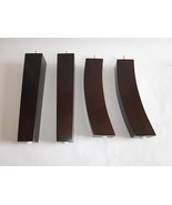 10&quot; Tapered Wood Legs for Sofa &amp; Chair  Dark Brown- Set of 4 - $39.59