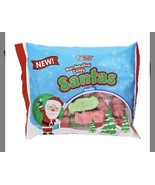 Melster Candies Marshmallow Santas Candy, 4 oz.-Vanilla-NEW-SHIPS N 24 H... - £9.95 GBP