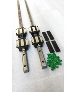 2 pcs HSR30CA-2R-2500 mm Square Linear Rail &amp; 4 HSR30CA Blcok Bearing - $504.85