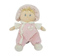 11&quot; FIRST IMPRESSIONS MY FIRST DOLL BLONDE PINK STUFFED ANIMAL PLUSH TOY... - £26.12 GBP